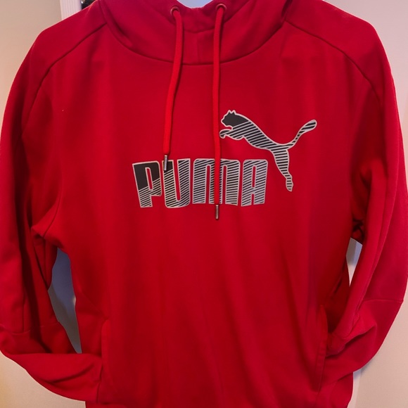 PUMA Pull-over Hoodie with Drawstrings - Picture 2 of 4